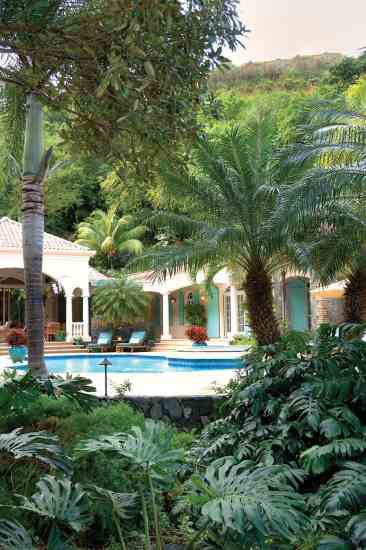 Sited to fit the hilly landscape, the Burgamy home is nearly invisible from the nearby national park and ocean.